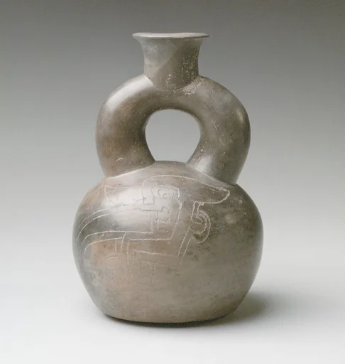 Stirrup-Spout Bottle