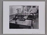 Florida Ocean Floor Location Model; feature film, “Jaws 2” (with type overlay)—Gene Johnson’s Trailer — Robert Cumming