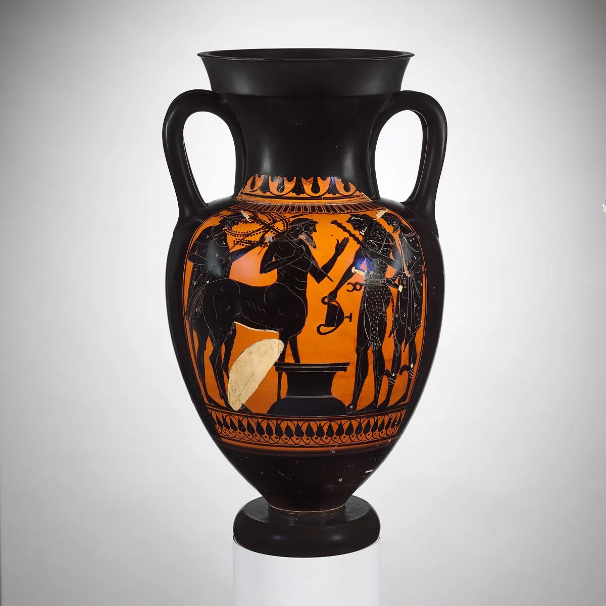 Terracotta neck-amphora (jar) — Unknown