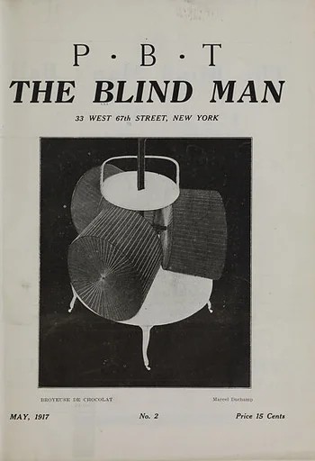 The blind man
