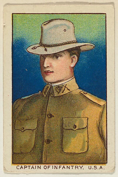 Captain of Infantry, United States, from the Military series (T79) issued by the American Tobacco Company — American Tobacco Company