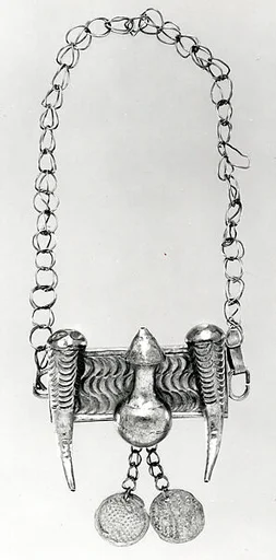 Arm Bands: Calabash and Horn Motif with Pendants