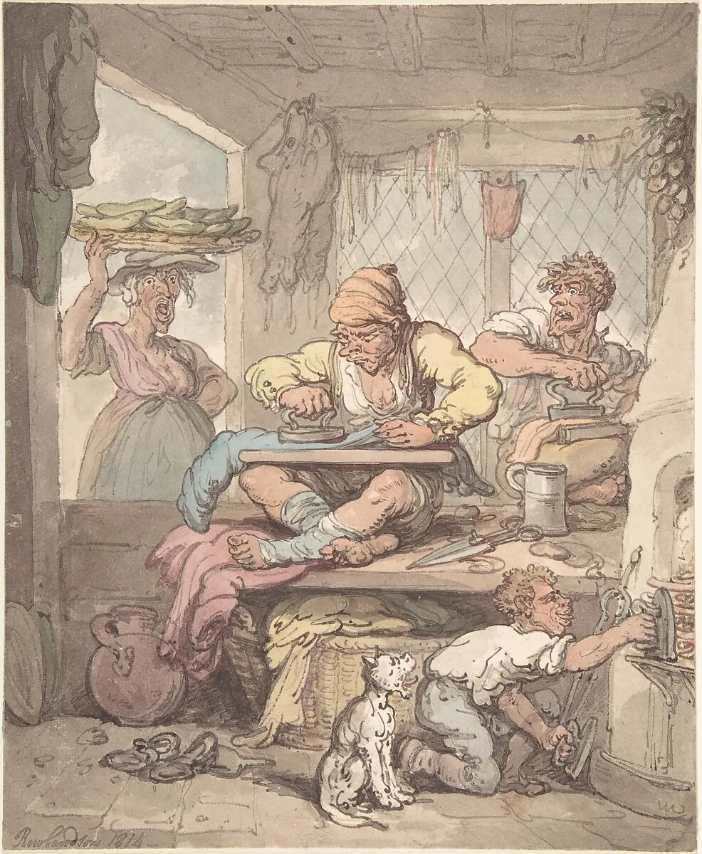 The Tailor — Thomas Rowlandson