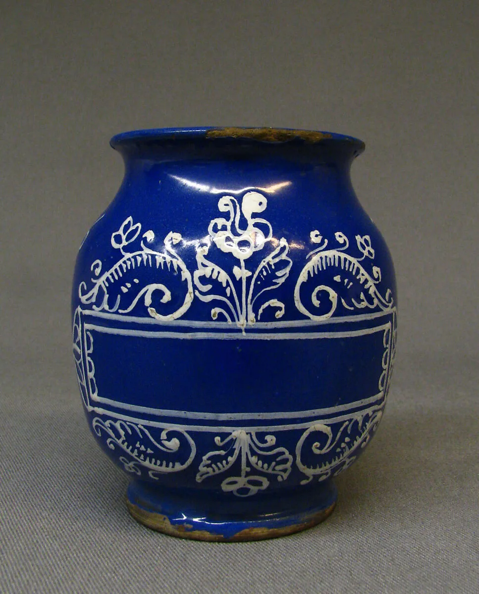 Pharmacy jar — Factory of Joseph Dupont-Saint-Pierre