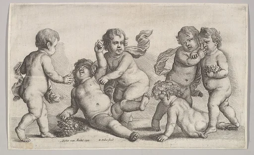 Five boys and a satyr