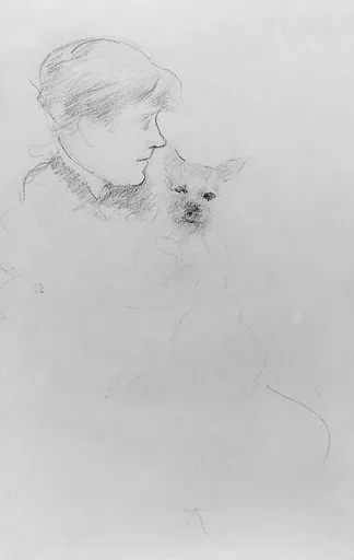 Woman with Dog