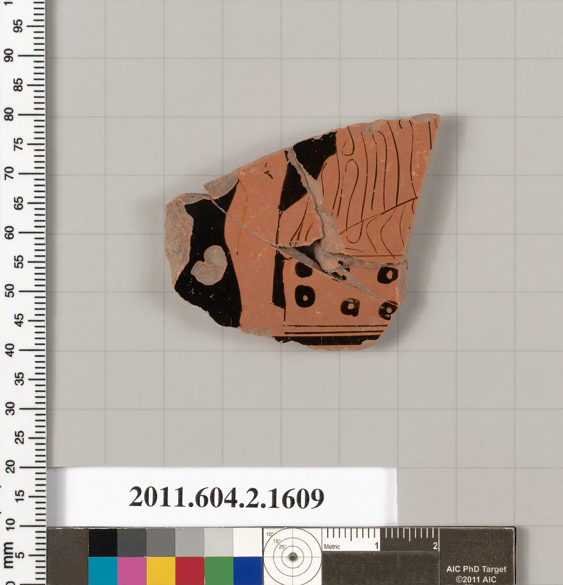 Terracotta fragment of a skyphos (deep drinking cup) — Unknown