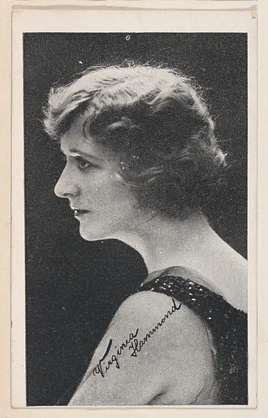 Virginia Hammond from Kromo Gravure "Leading Moving Picture Stars" (W623) — Kromo Gravure Photo Company, Detroit, Michigan