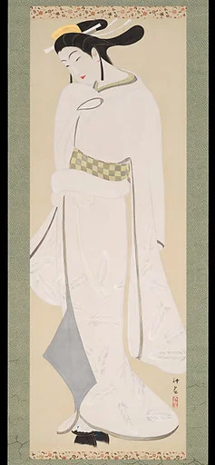 山村耕花 「鷺娘」|The Heron Maiden