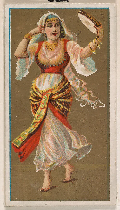 Alme, from National Dances (N225, Type 1) issued by Kinney Bros. — Kinney Brothers Tobacco Company