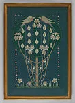 Embroidered panel — Unknown