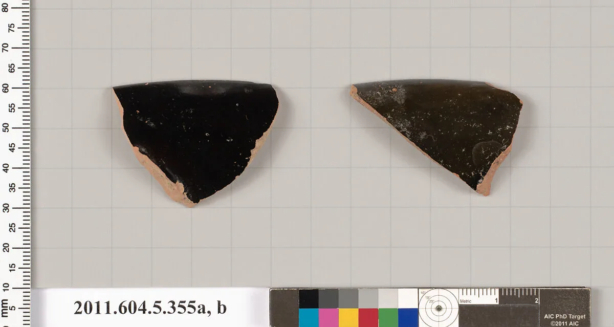 Terracotta rim fragments of kylikes (drinking cups) — Unknown