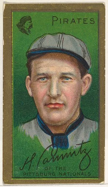 Howard Camnitz, Pittsburgh Pirates, National League, from the "Baseball Series" (Gold Borders) set (T205) issued by the American Tobacco Company — American Tobacco Company