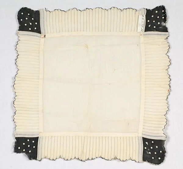 Mourning handkerchief — Unknown
