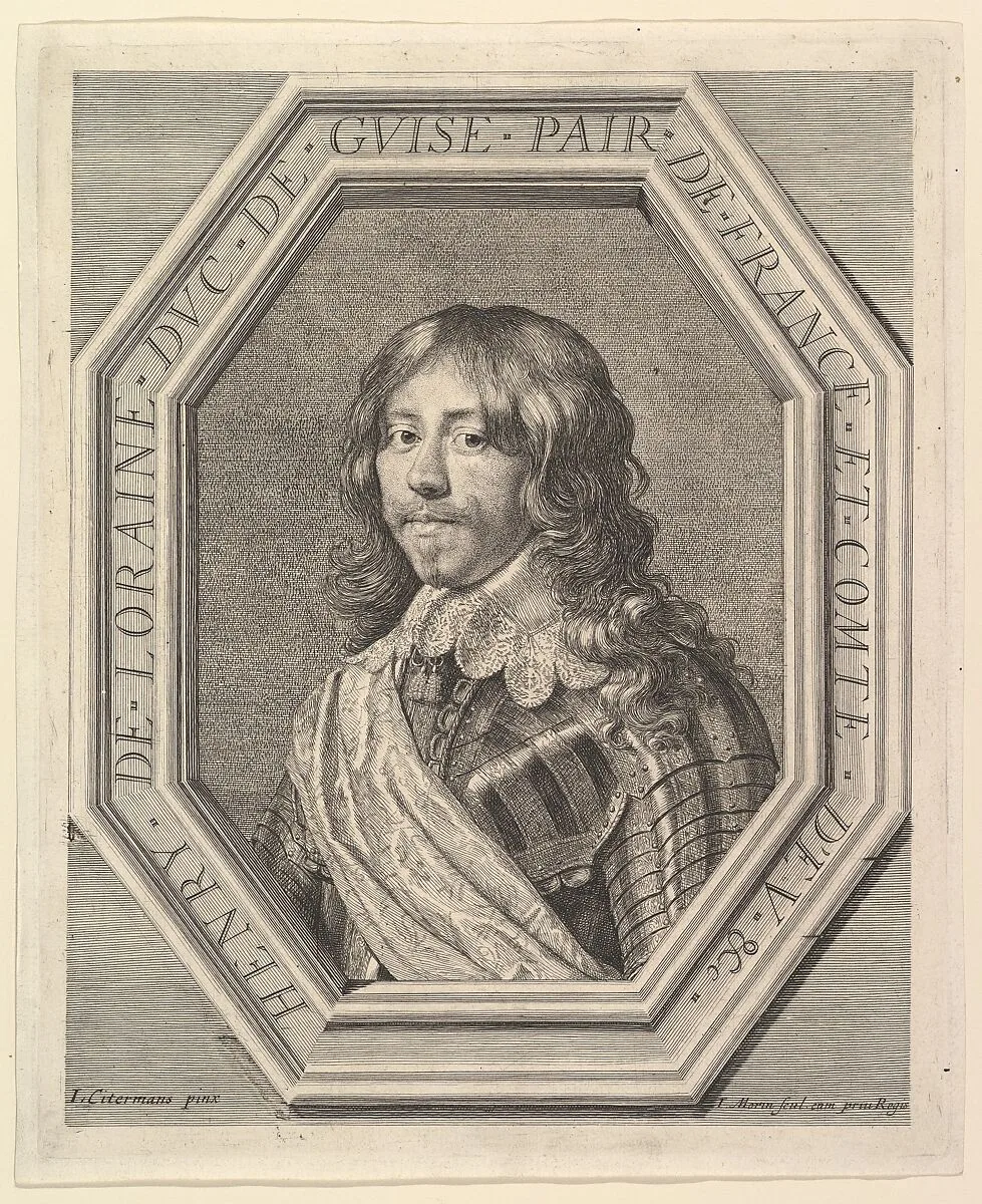 Henri II de Lorraine, duc de Guise — Jean Morin|Justus Sustermans