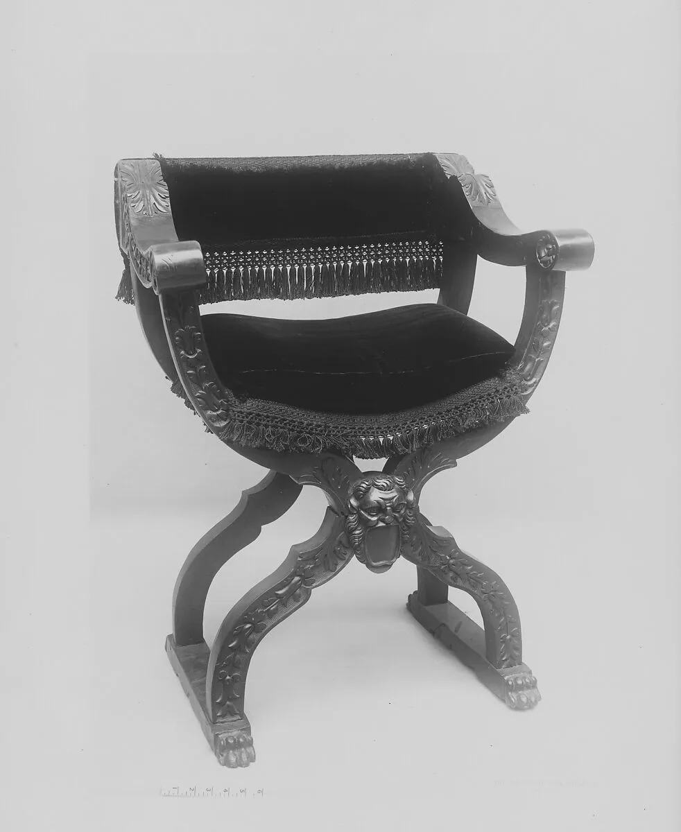 Folding armchair — Unknown