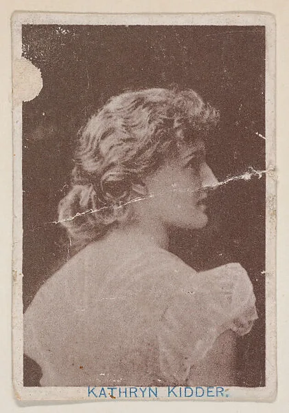 Kathryn Kidder, Actress trade card (W500) — Unknown
