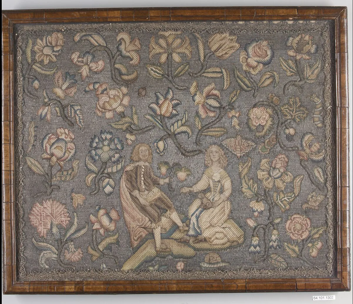 Embroidered picture — Unknown