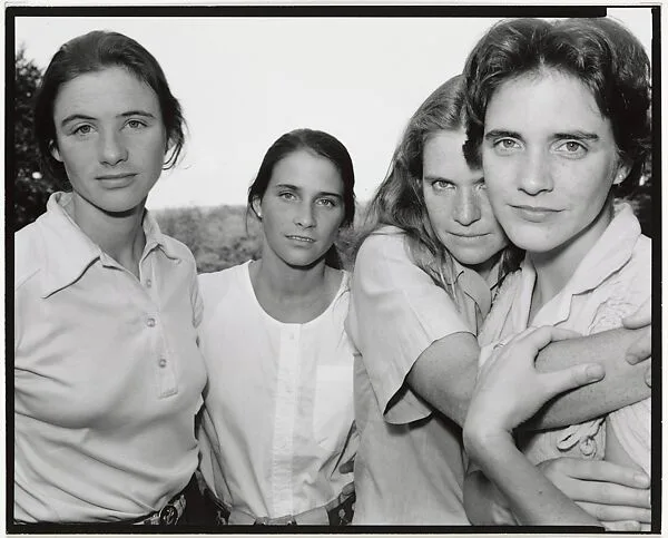 Heather Brown, Mimi Brown, Bebe Brown Nixon, Laurie Brown Tranchin, East Greenwich, Rhode Island — Nicholas Nixon