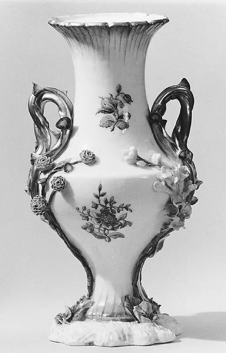 Vase (vase Duplessis) (one of a group of three) — Vincennes Manufactory|Jean-Claude Duplessis