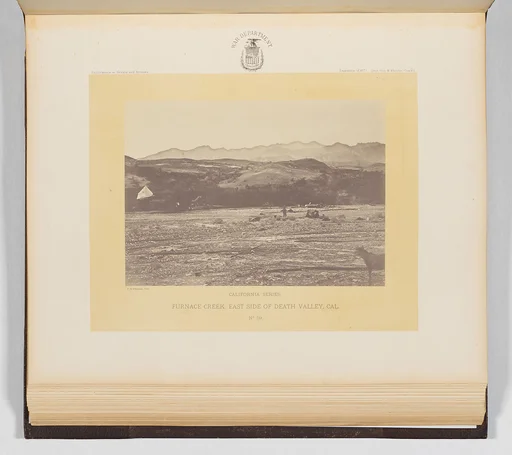 Furnace Creek, East Side of Death Valley, California