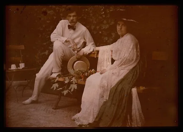 Stieglitz and Emmy — Frank Eugene