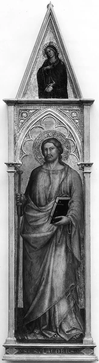 Saint James the Greater (with the Virgin of the Annunciation) — Martino di Bartolommeo di Biagio