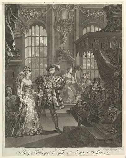 King Henry the Eighth and Anna Bullen