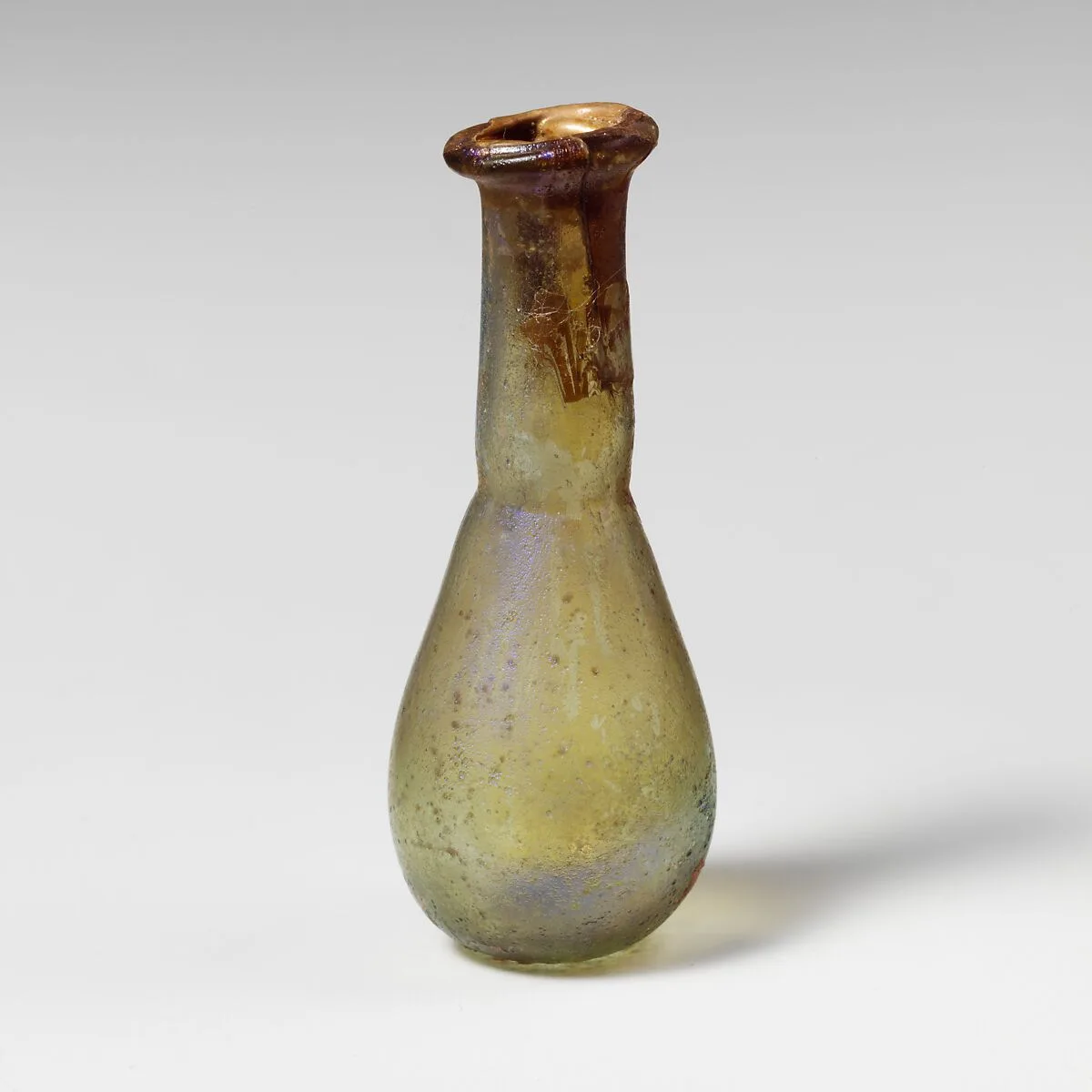 Glass perfume bottle — Unknown