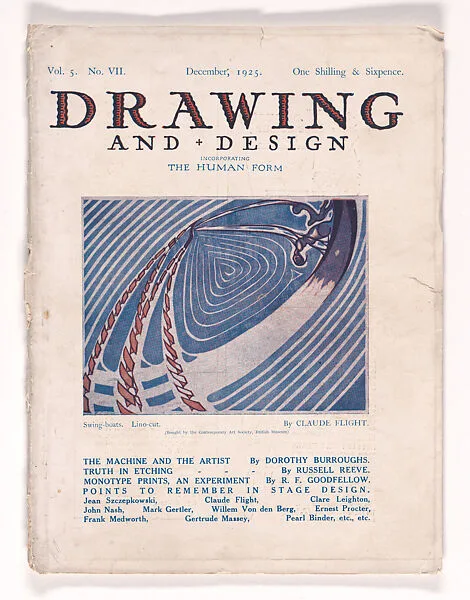 Drawing and Design, December 1925, vol. 5, no. 7 — Unknown