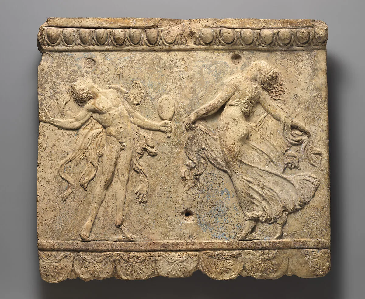 Terracotta plaque — Unknown