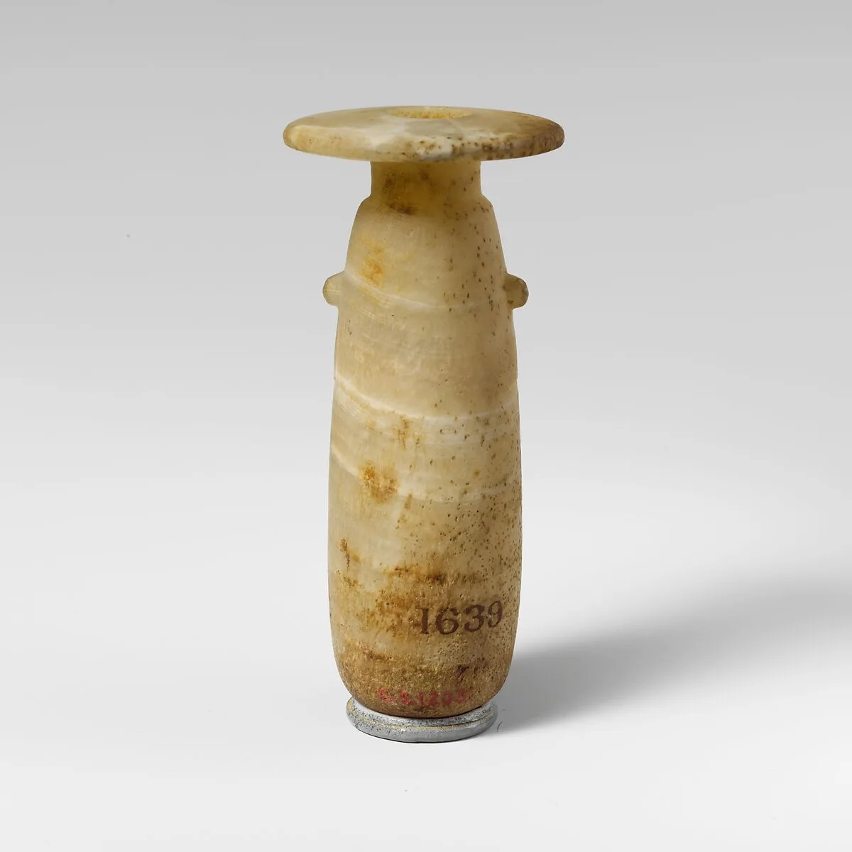 Alabaster alabastron (perfume vase) — Unknown
