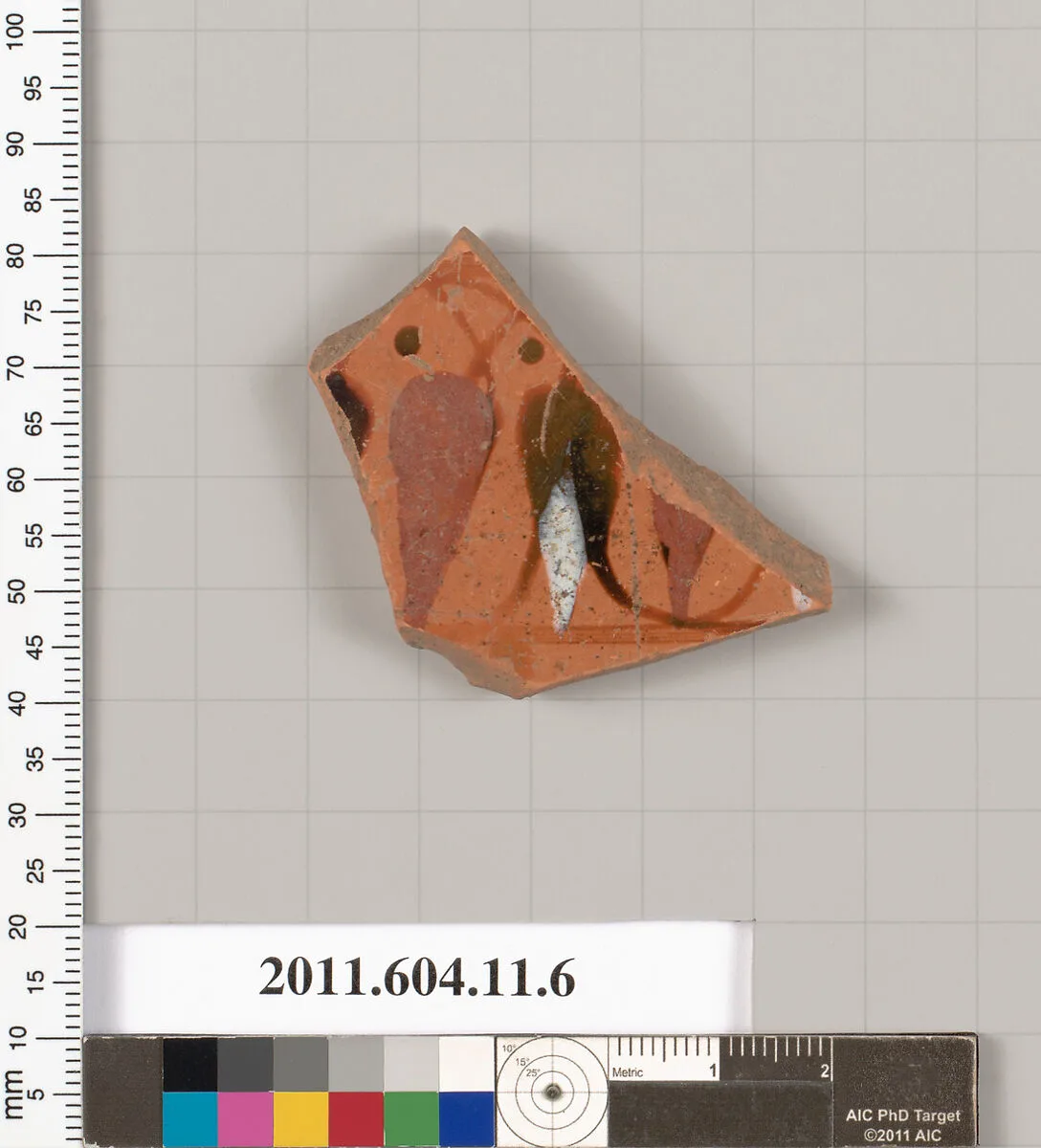Terracotta fragment of a neck-amphora (jar)? — Unknown