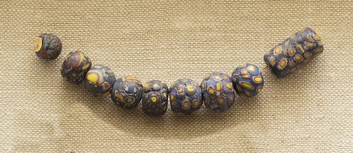 String of 9 Beads — Unknown