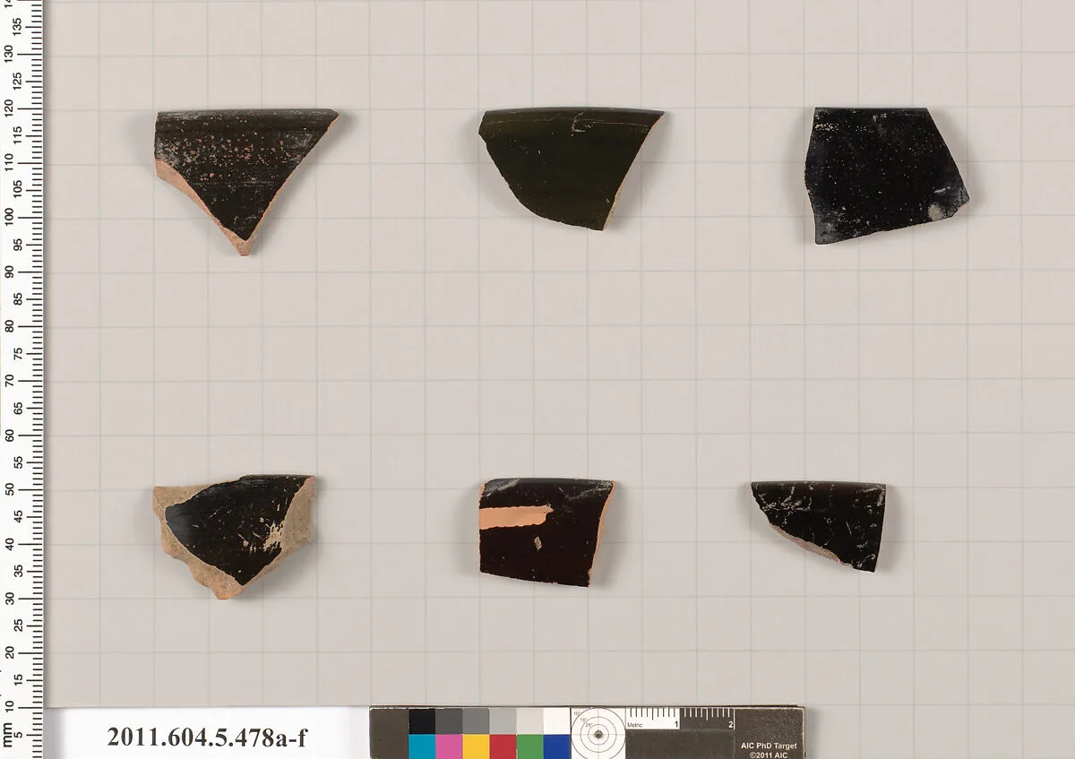 Terracotta rim fragments of kylikes (drinking cups) — Unknown