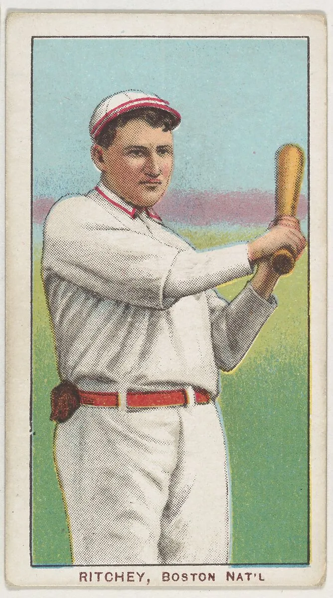 Ritchey, Boston, National League, from the White Border series (T206) for the American Tobacco Company — American Tobacco Company