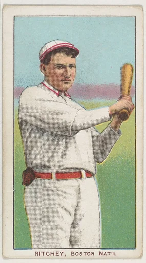 Ritchey, Boston, National League, from the White Border series (T206) for the American Tobacco Company