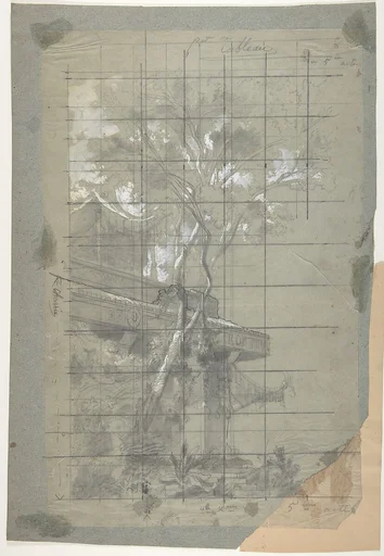 Design for a Stage Set at the Opéra, Paris