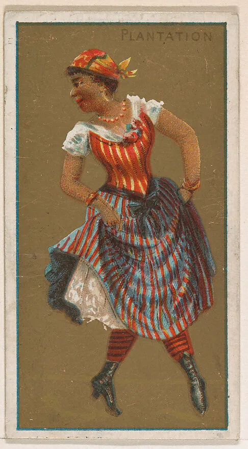 Plantation, from National Dances (N225, Type 1) issued by Kinney Bros. — Kinney Brothers Tobacco Company
