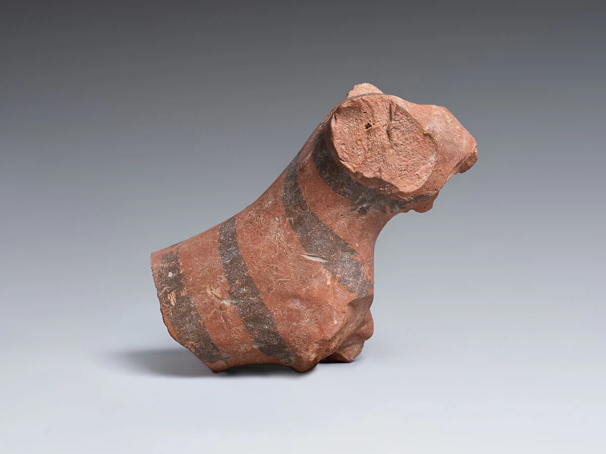 Tiger (?) figurine — Unknown