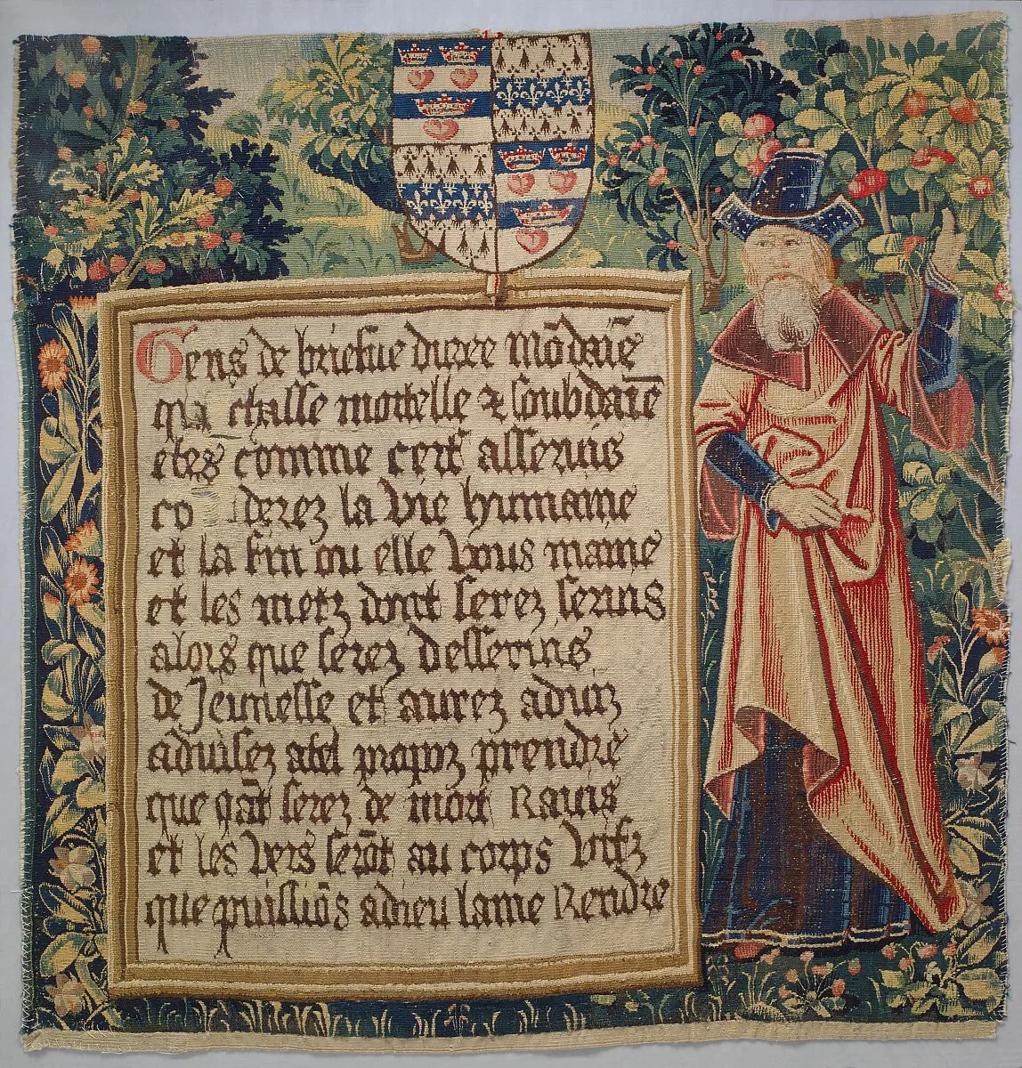 The Poet with His Epilogue (from The Hunt of the Frail Stag) — Unknown