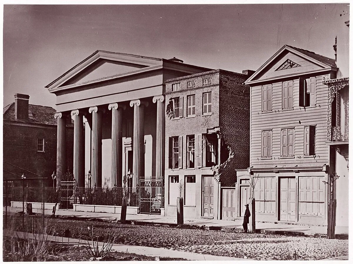 Hibernian Hall, Charleston — George N. Barnard|Mathew B. Brady