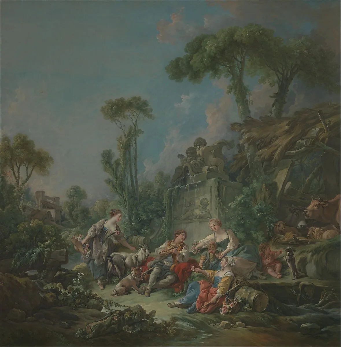 Shepherd's Idyll — François Boucher