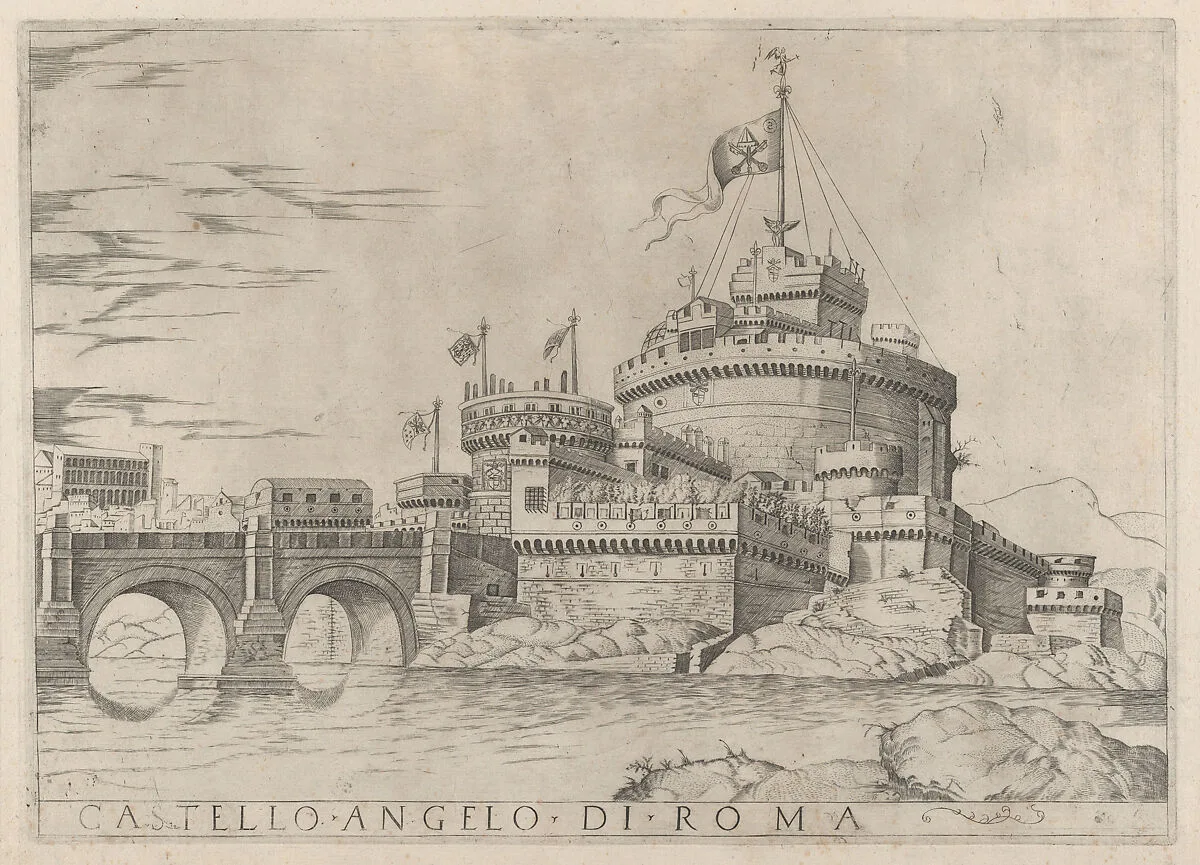 Speculum Romanae Magnificentiae: Castello Sant' Angelo — Anonymous