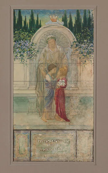 Design for a window — Louis C. Tiffany|Tiffany Studios|Tiffany Glass Company|Tiffany Glass and Decorating Company