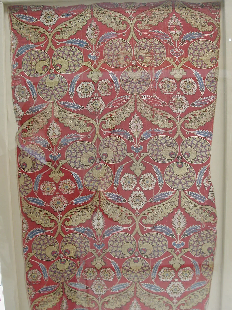 Rectangular Silk Fragment — Unknown