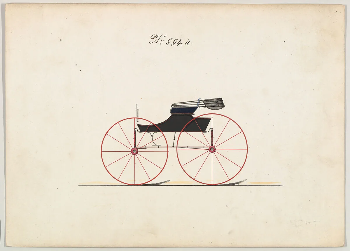 Design for Wagon, no. 994a — Brewster & Co.