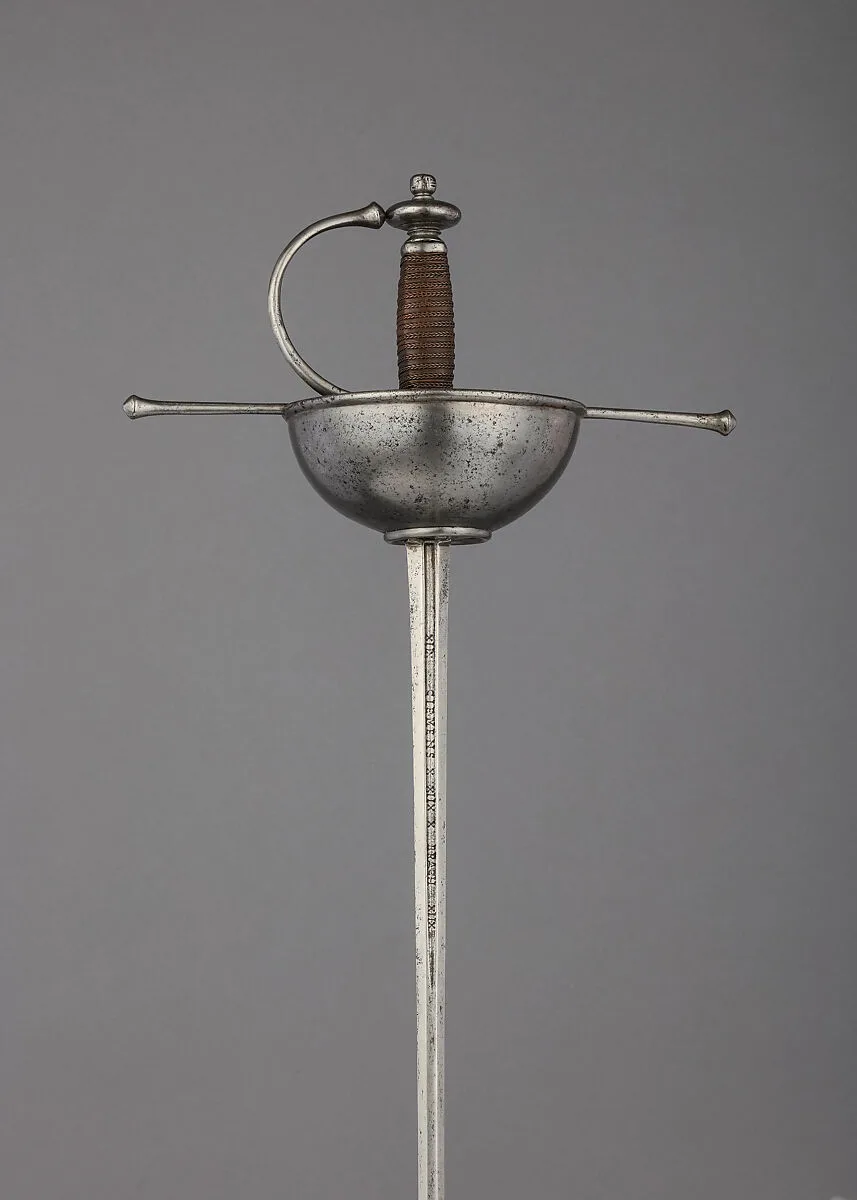 Cup-Hilted Rapier — Unknown