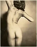 [Nude Torso of Young Girl from the Back]