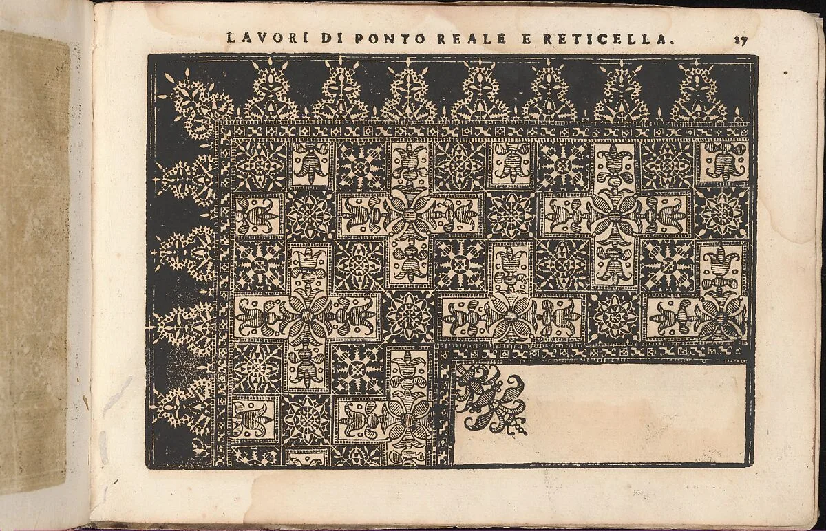 Teatro delle Nobili et Virtuose Donne..., page 35 (recto) — Isabella Catanea Parasole|Mauritio Bona